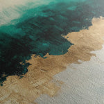 Abstract 664 Canvas Art 60 x 40 cm / Black