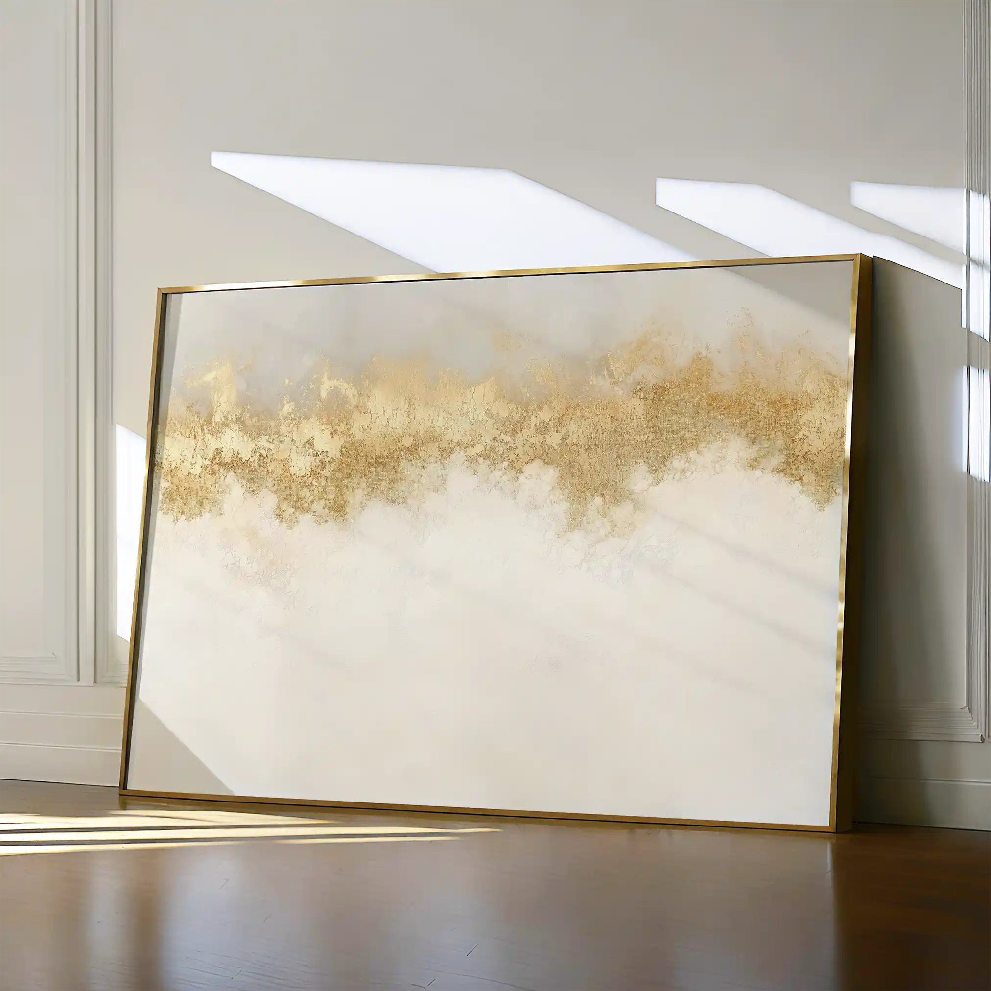 Abstract 666 Canvas Art 60 x 40 cm / Black