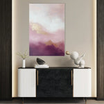 Abstract 667 Canvas Art 60 x 40 cm / Black