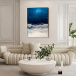 Abstract 668 Canvas Art 60 x 40 cm / Black