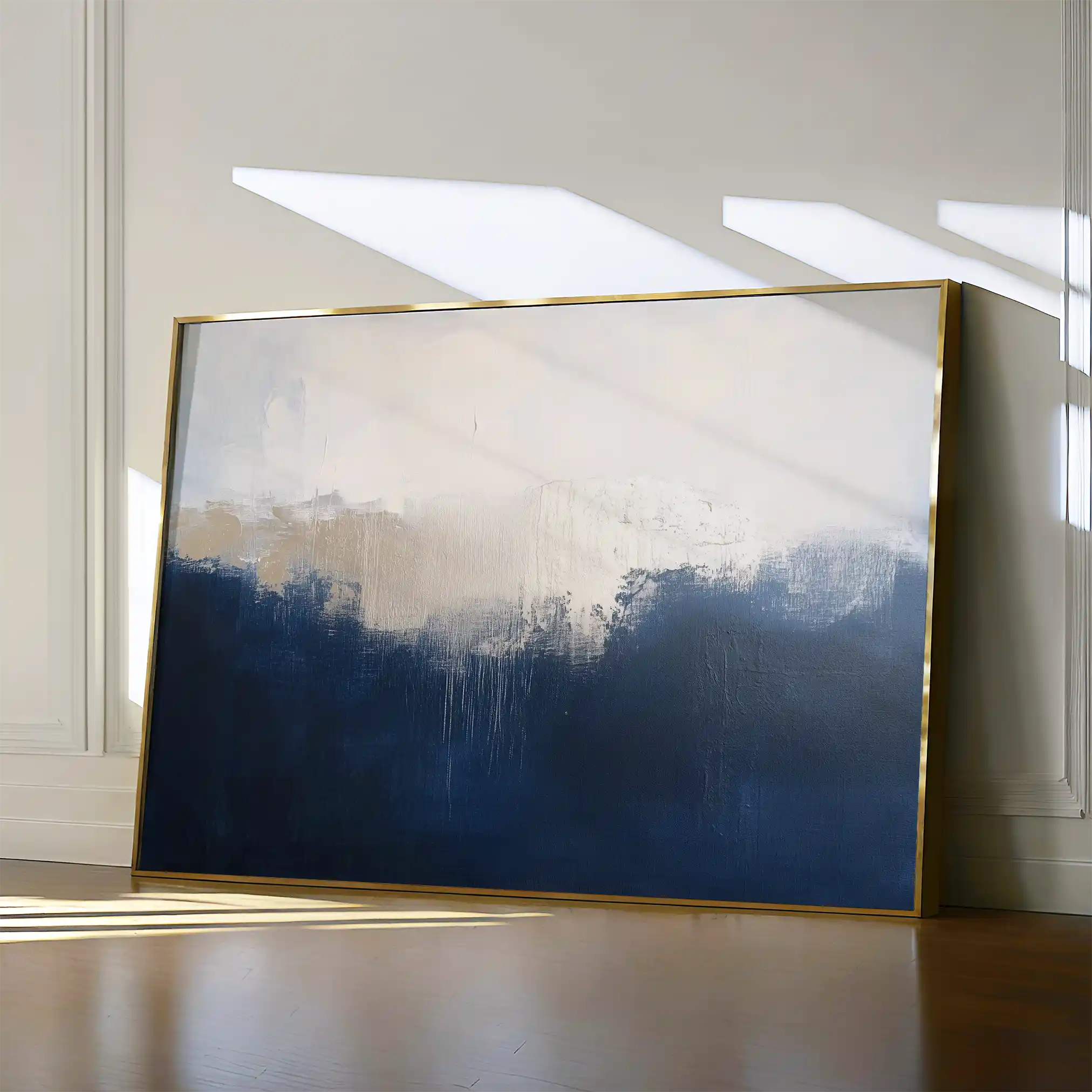 Abstract 670 Canvas Art 60 x 40 cm / Black