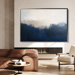 Abstract 670 Canvas Art 60 x 40 cm / Black