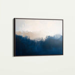 Abstract 670 Canvas Art 60 x 40 cm / Black