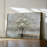 Floral 670 Canvas Art 60 x 40 cm / Black