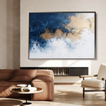 Abstract 671 Canvas Art 60 x 40 cm / Black
