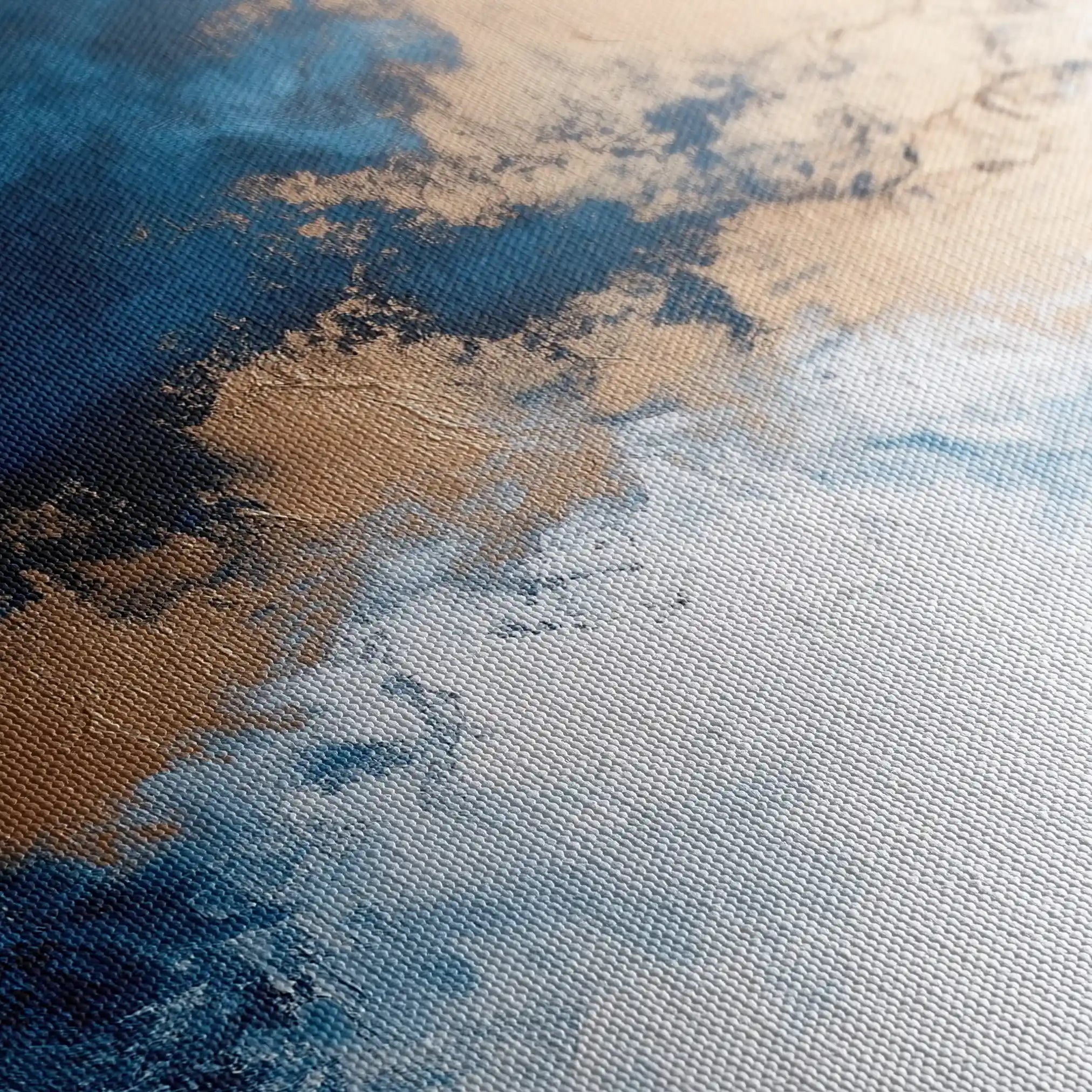 Abstract 671 Canvas Art 60 x 40 cm / Black