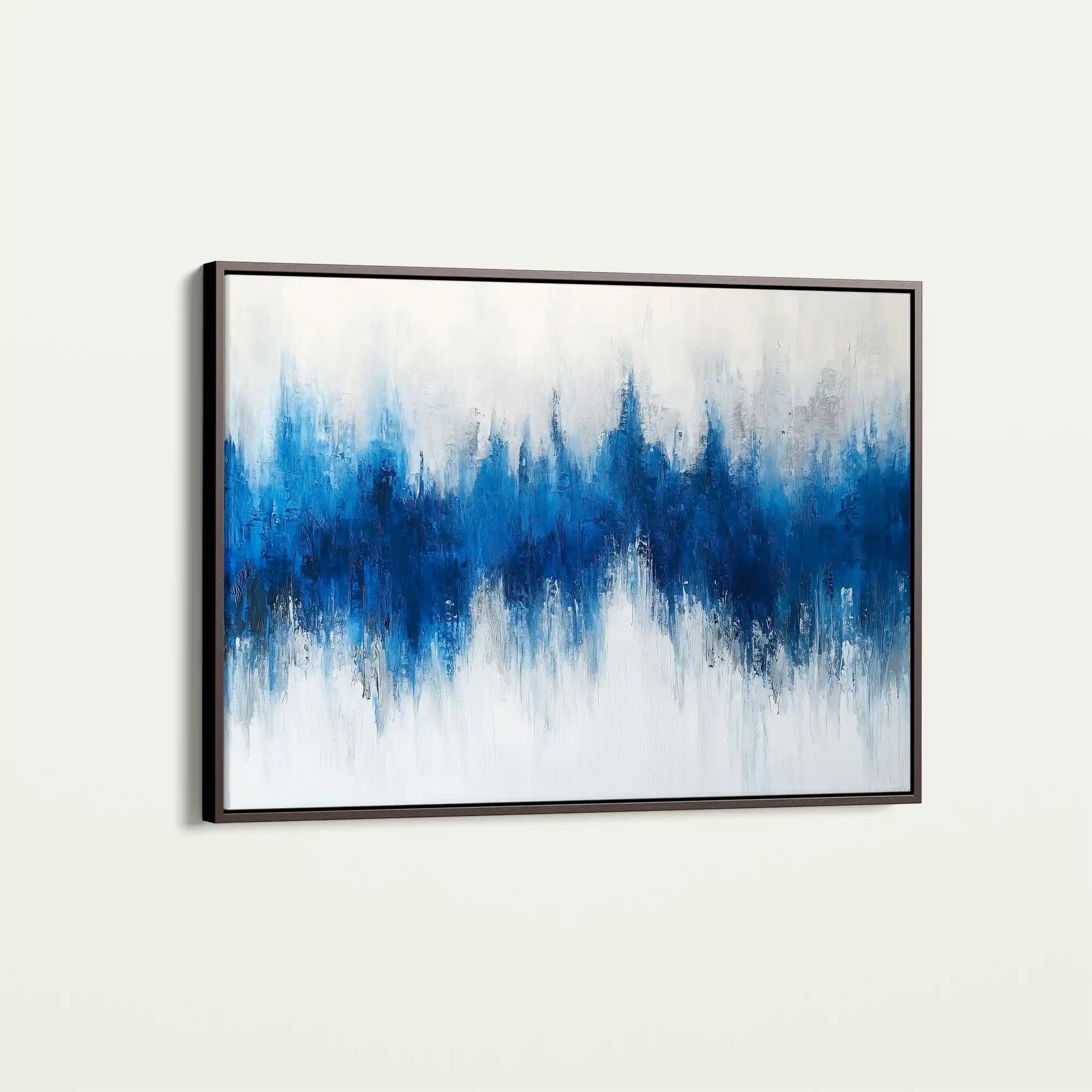 Abstract 673 Canvas Art 60 x 40 cm / Black