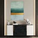 Abstract 674 Canvas Art 60 x 40 cm / Black