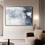 Abstract 675 Canvas Art 60 x 40 cm / Black