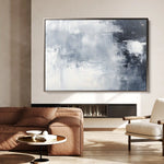 Abstract 675 Canvas Art 60 x 40 cm / Black