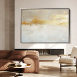 Abstract 676 Canvas Art 60 x 40 cm / Black