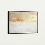 Abstract 676 Canvas Art 60 x 40 cm / Black