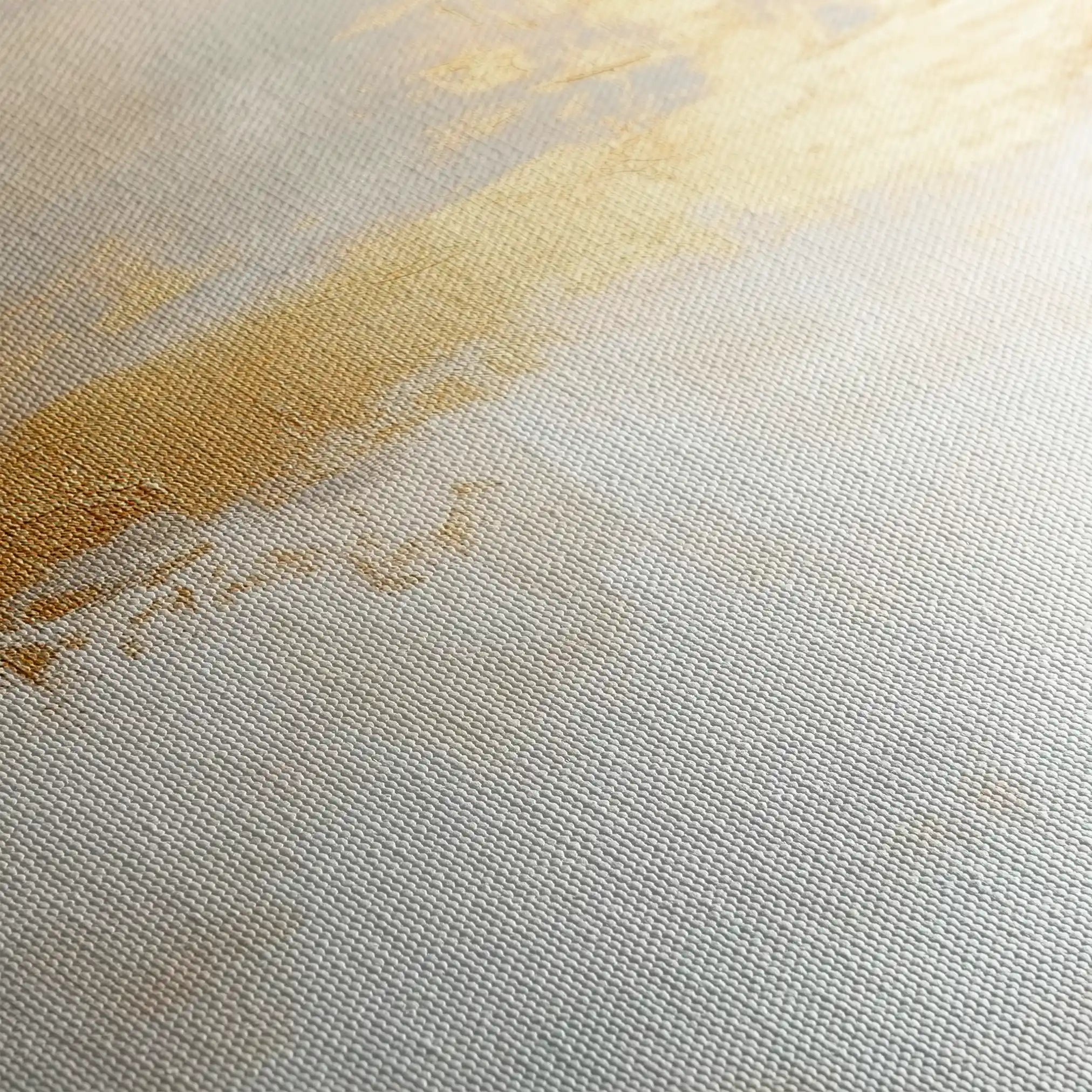 Abstract 676 Canvas Art 60 x 40 cm / Black