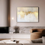 Abstract 677 Canvas Art 60 x 40 cm / Black