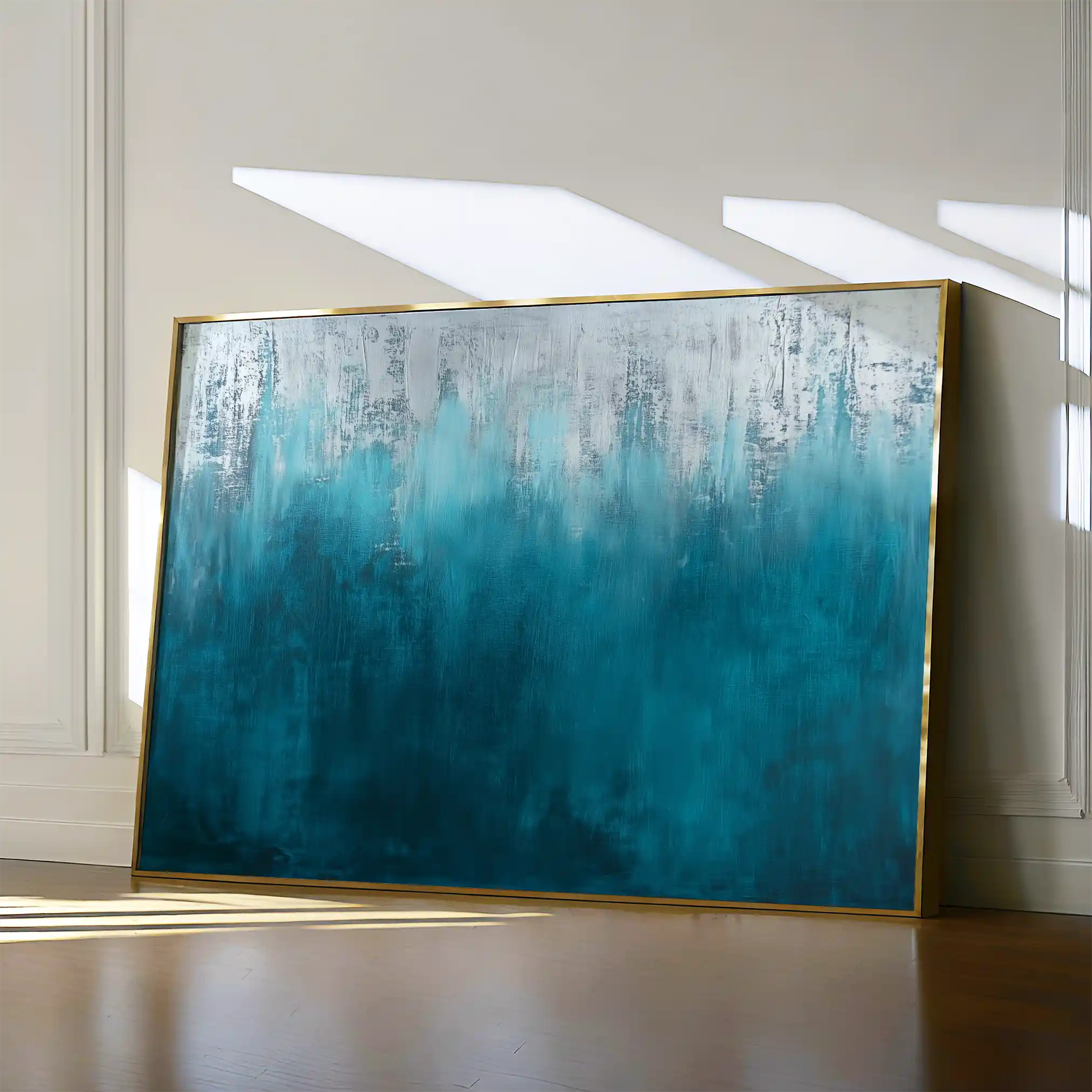 Abstract 679 Canvas Art 60 x 40 cm / Black