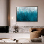 Abstract 679 Canvas Art 60 x 40 cm / Black