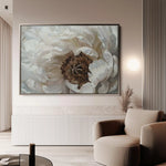 Floral 679 Canvas Art 60 x 40 cm / Black