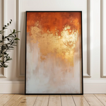 Abstract 680 Canvas Art 60 x 40 cm / Black