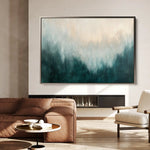 Abstract 682 Canvas Art 60 x 40 cm / Black