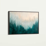 Abstract 682 Canvas Art 60 x 40 cm / Black