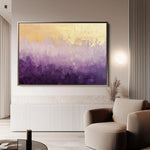 Abstract 683 Canvas Art 60 x 40 cm / Black