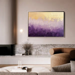 Abstract 683 Canvas Art 60 x 40 cm / Black
