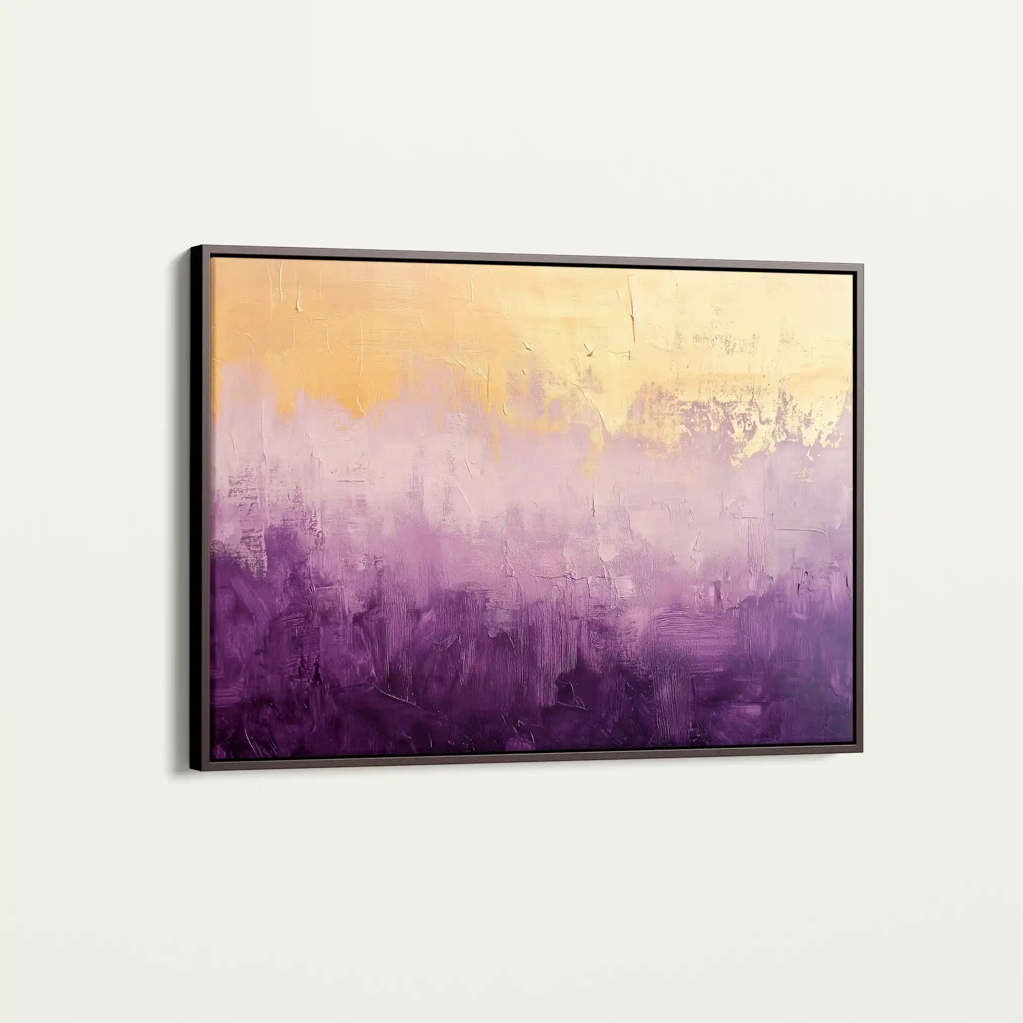 Abstract 683 Canvas Art 60 x 40 cm / Black