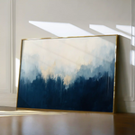 Abstract 685 Canvas Art 60 x 40 cm / Black