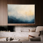 Abstract 686 Canvas Art 60 x 40 cm / Black