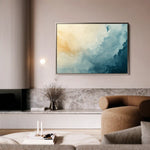 Abstract 687 Canvas Art 60 x 40 cm / Black