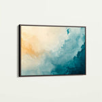 Abstract 687 Canvas Art 60 x 40 cm / Black