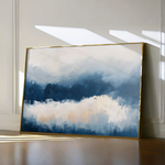 Abstract 688 Canvas Art 60 x 40 cm / Black