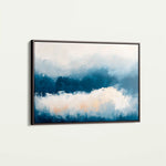 Abstract 688 Canvas Art 60 x 40 cm / Black