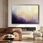 Abstract 690 Canvas Art 60 x 40 cm / Black