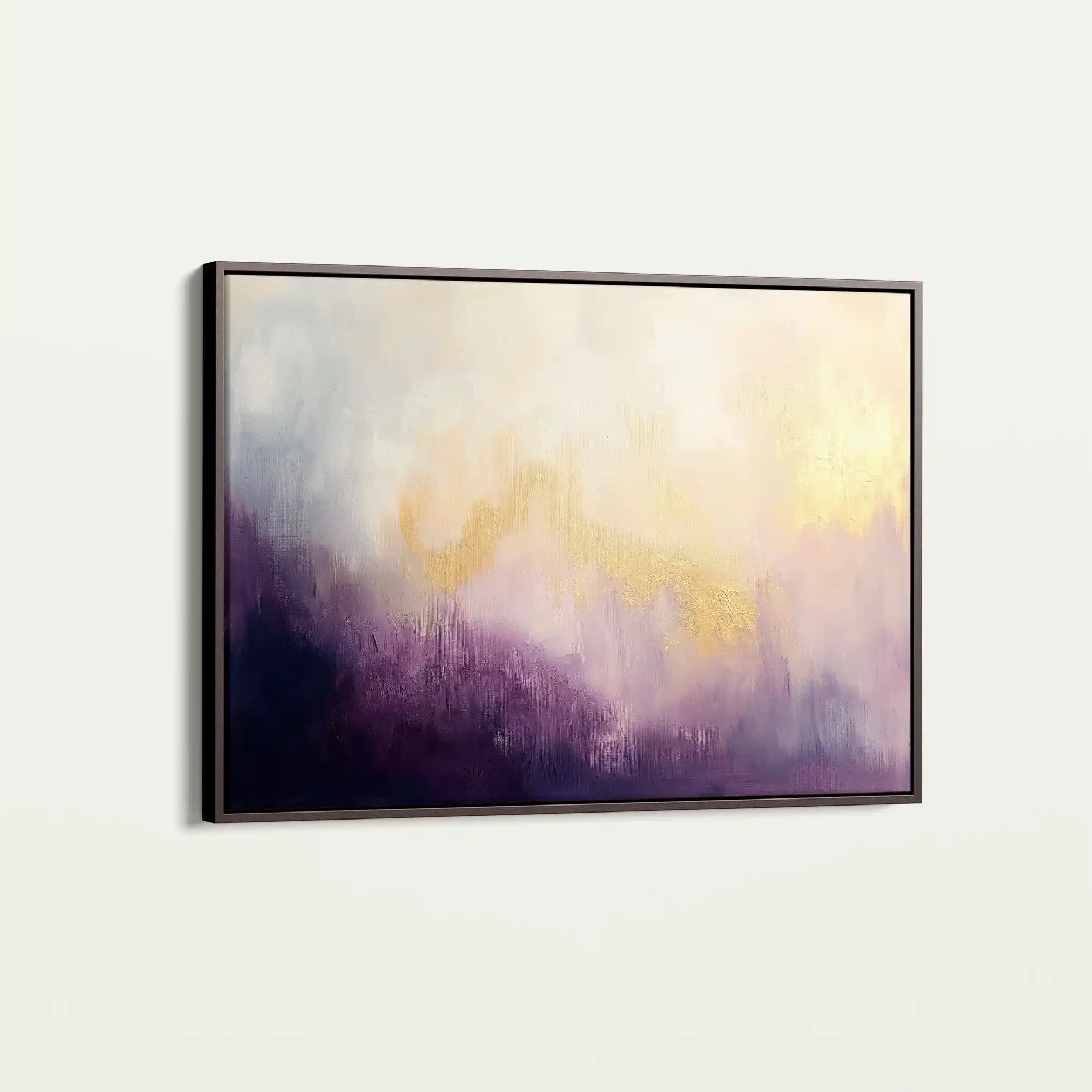 Abstract 690 Canvas Art 60 x 40 cm / Black