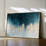 Abstract 692 Canvas Art 60 x 40 cm / Black