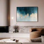 Abstract 692 Canvas Art 60 x 40 cm / Black