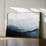 Abstract 694 Canvas Art 60 x 40 cm / Black