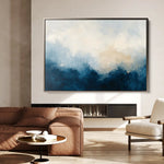 Abstract 696 Canvas Art 60 x 40 cm / Black
