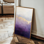 Abstract 697 Canvas Art 60 x 40 cm / Black