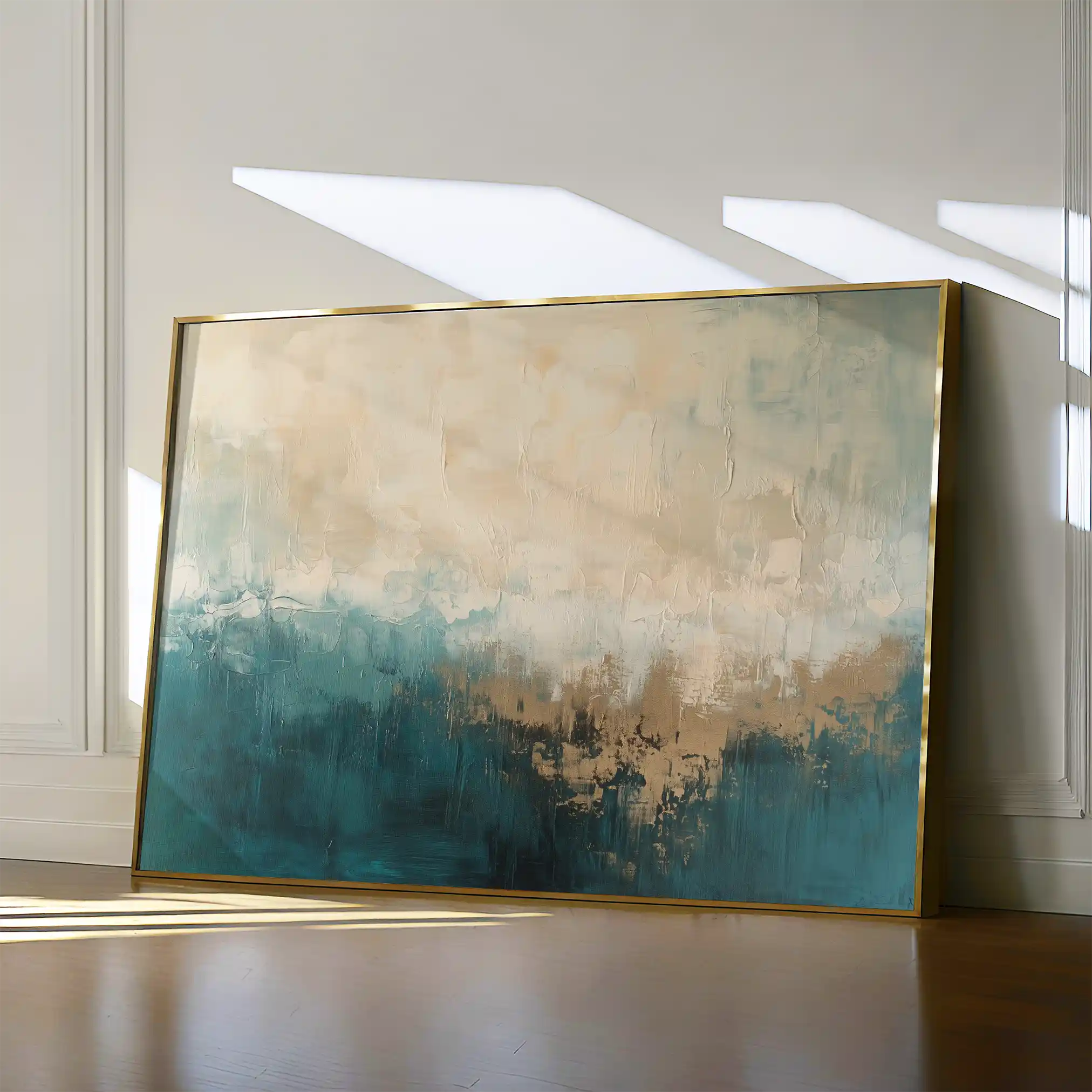 Abstract 699 Canvas Art 60 x 40 cm / Black