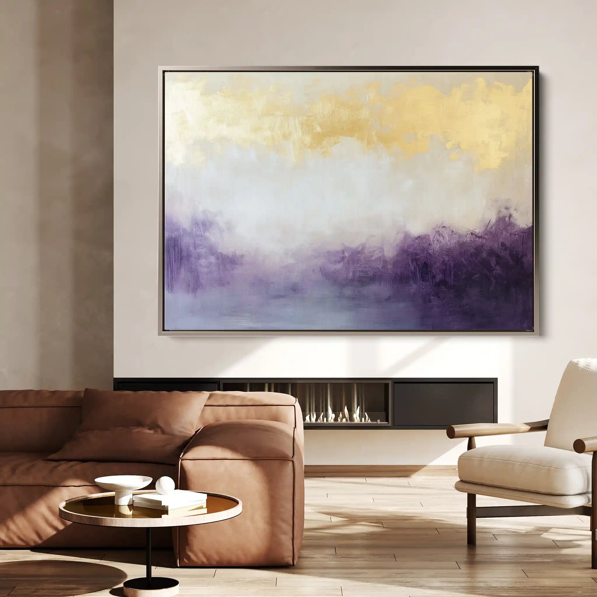 Abstract 700 Canvas Art 60 x 40 cm / Black