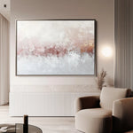 Abstract 702 Canvas Art 60 x 40 cm / Black