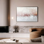 Abstract 702 Canvas Art 60 x 40 cm / Black