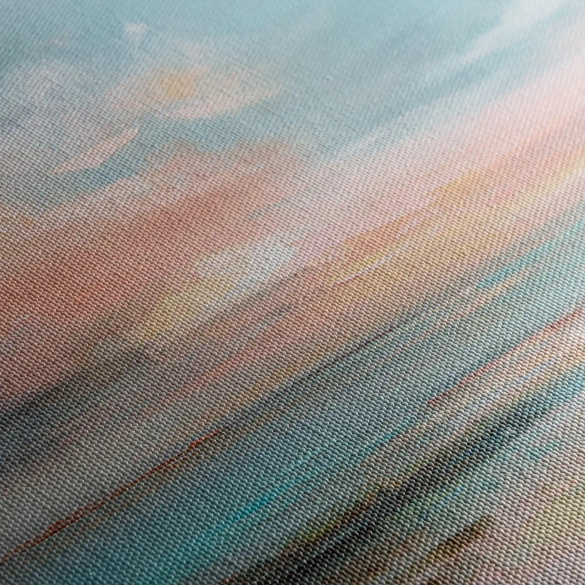 Abstract 714 Canvas Art 60 x 60 cm / Black