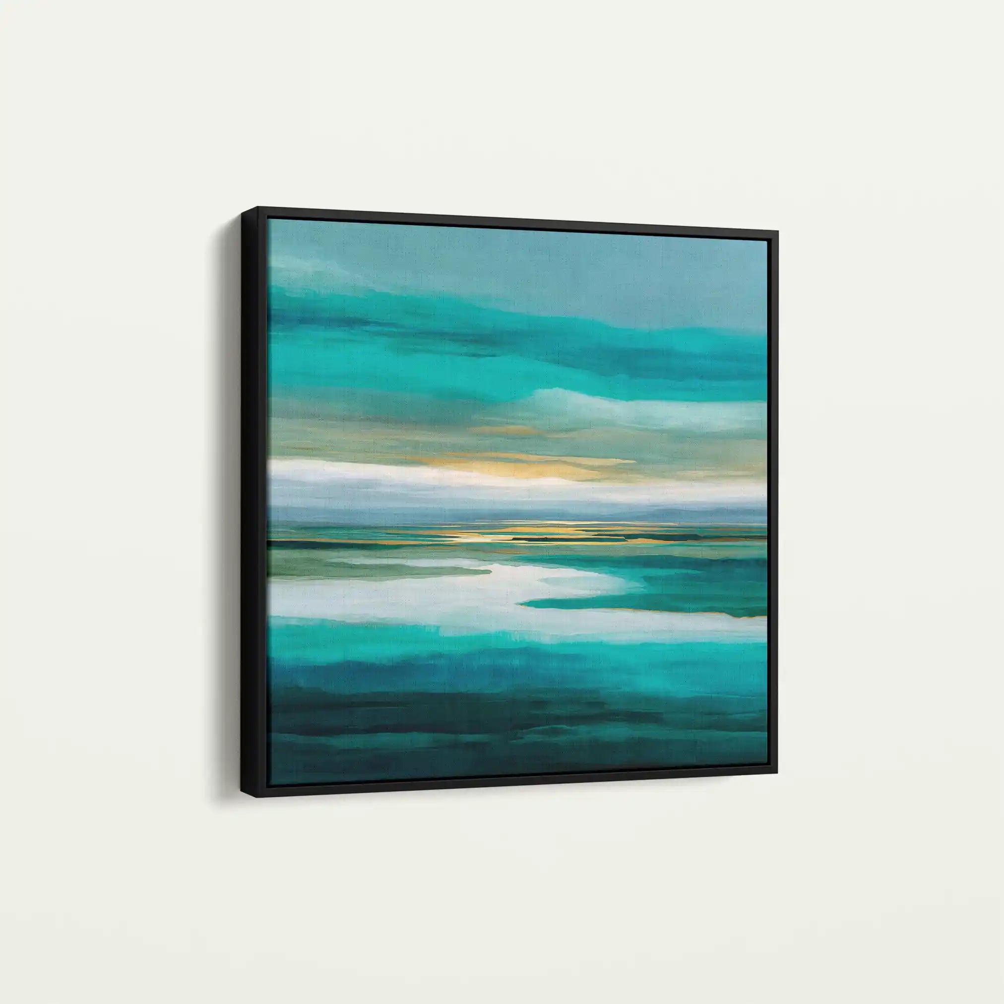 Abstract 741 Canvas Art 60 x 60 cm / Black