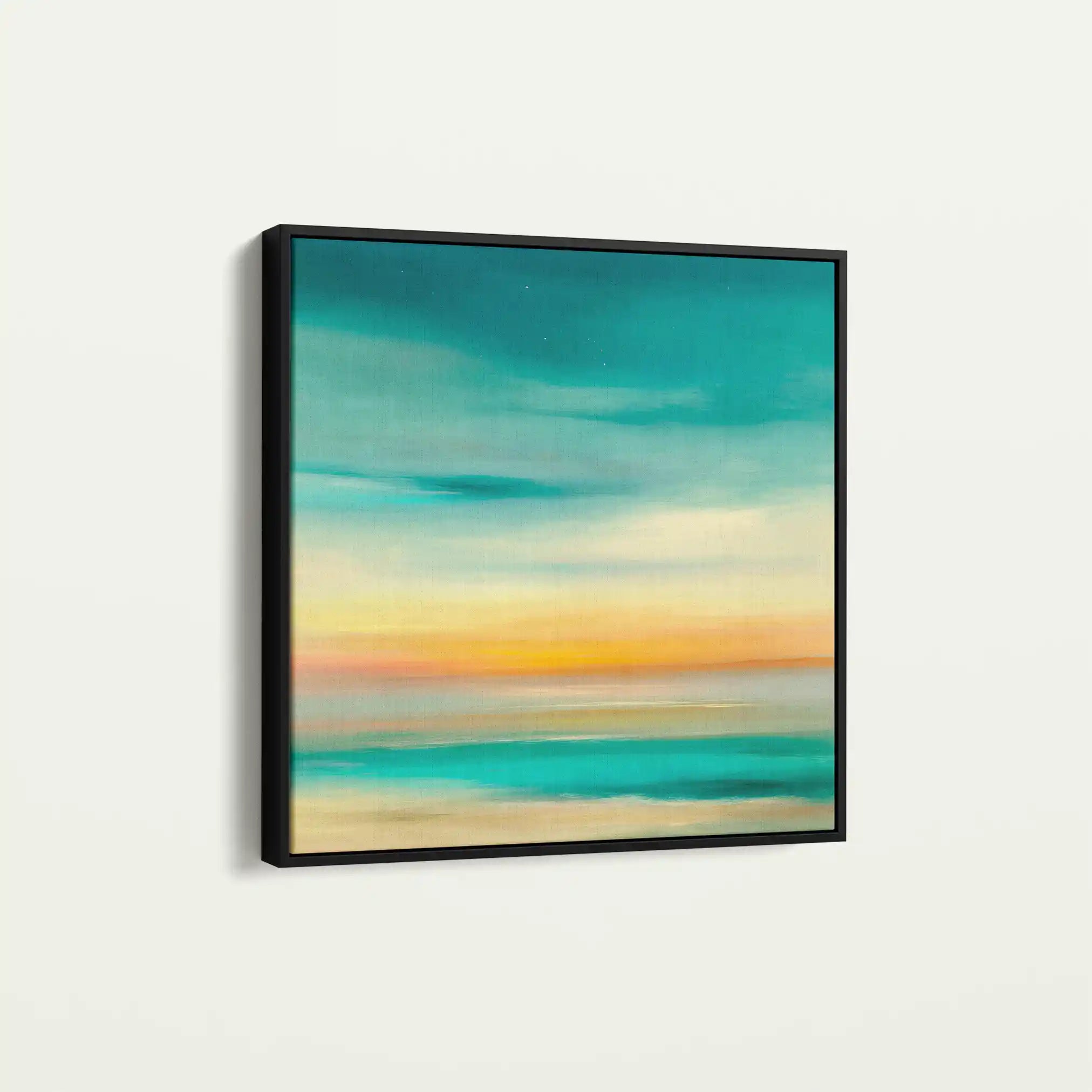 Abstract 750 Canvas Art 60 x 60 cm / Black