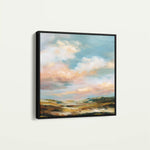 Abstract 758 Canvas Art 60 x 60 cm / Black