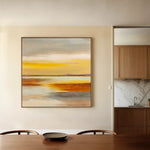 Abstract 765 Canvas Art 60 x 60 cm / Black