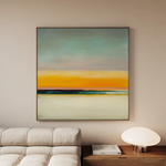 Abstract 769 Canvas Art 60 x 60 cm / Black